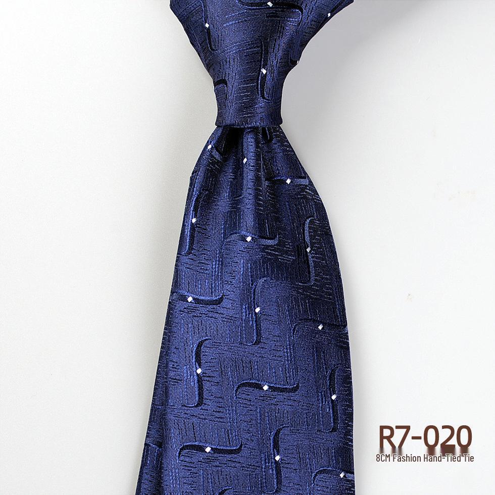 Универсальный ретро полосатый галстук для мужчин - Ручной вязки британский корейский стиль в коричневом, зеленом и синем цветах для деловой и официальной одежды.