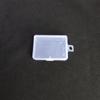 Transparent Mini PP Storage Box for Button Batteries