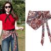 Multi-functional Cashew Flower Waist Wrap Multicolor Waist Seal Fashion Waist Decoration  Women