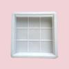 Пластиковая форма для тротуарной плитки для бетонной плитки Многоразовая DIY форма для дорожки для сада Дорожки Патио Газон Мощение Брусчатка Подъездная дорога Пешеходная дорога