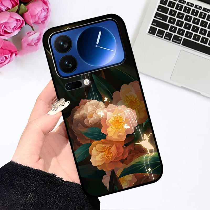 Силиконовый чехол для Xiaomi 17Pro/17 Pro Max, противоударная задняя крышка телефона, милые расписные Fundas для Xiaomi17 Pro Max, мягкий ТПУ корпус