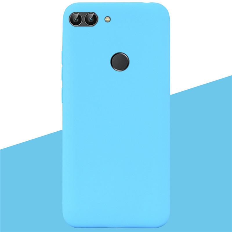 Чехол Huawei P Smart Case TPU Мягкий силиконовый чехол-накладка конфетного цвета для Huawei P Smart 2018 FIG-LX1 PSmart Case