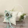 Свадебные Цветы Носители Удобные Ротанговые Корзины Плетеные Корзины с Ручкой