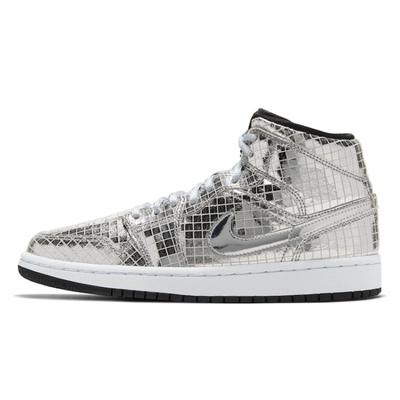 1 Mid SE Диско Металлик Серебристый Женские Jordan CU9304-001