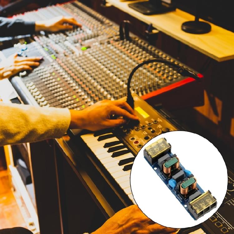 Двухступенчатая фильтрующая плата Электромагнитный фильтр Токовая нагрузка 25А Фильтр нижних частот для промышленной очистки электропитания