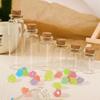 20/10 ШТ Пробка Пробка Стеклянные Бутылки DIY Подарок на День Рождения Прозрачная Пустая Бутылка для Посланий и Пожеланий Декор для Рождественской Свадебной Вечеринки