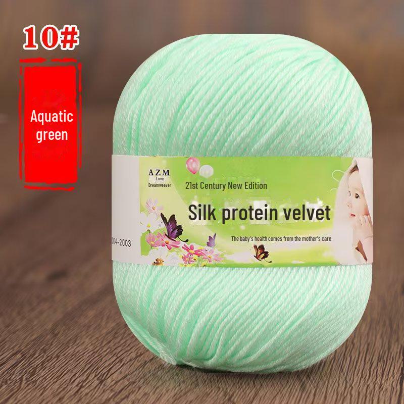 Детская пряжа из 6 нитей для ручной вязки свитеров, кукол, шарфов, тапочек.. Акриловый материал.