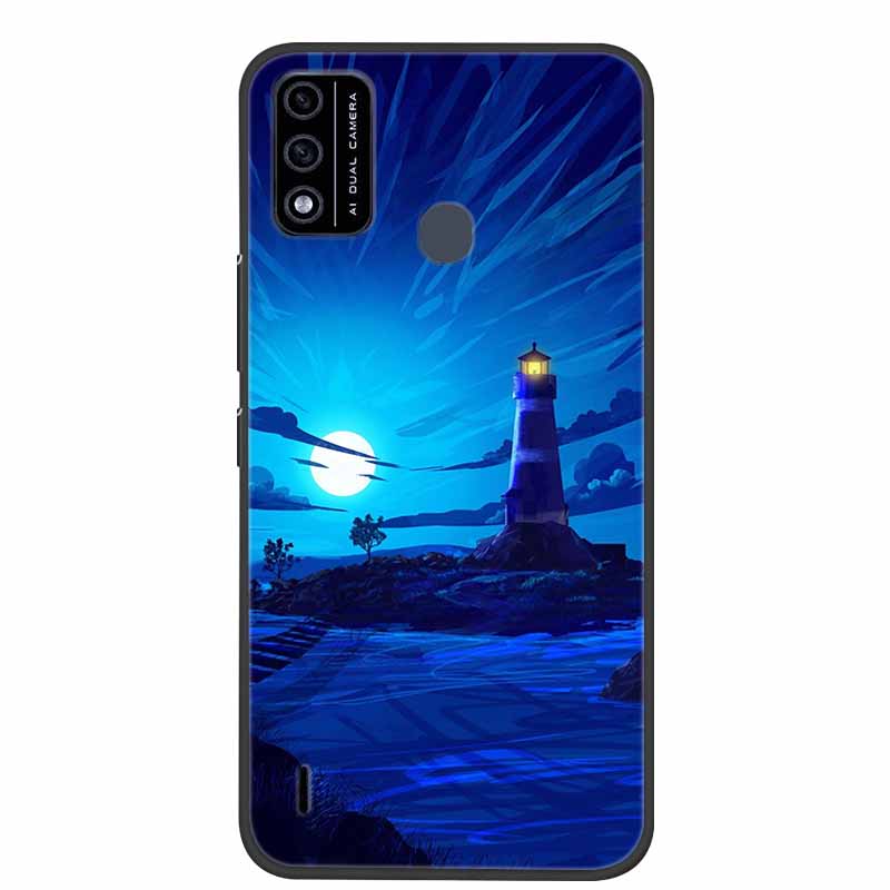 Чехол для Itel A48 Мягкий силикон Крутой мультяшный чехол Для ItelA48 Задняя крышка для ITEL A 48 Чехлы Модный ТПУ Чехол для телефона Новый Чехол