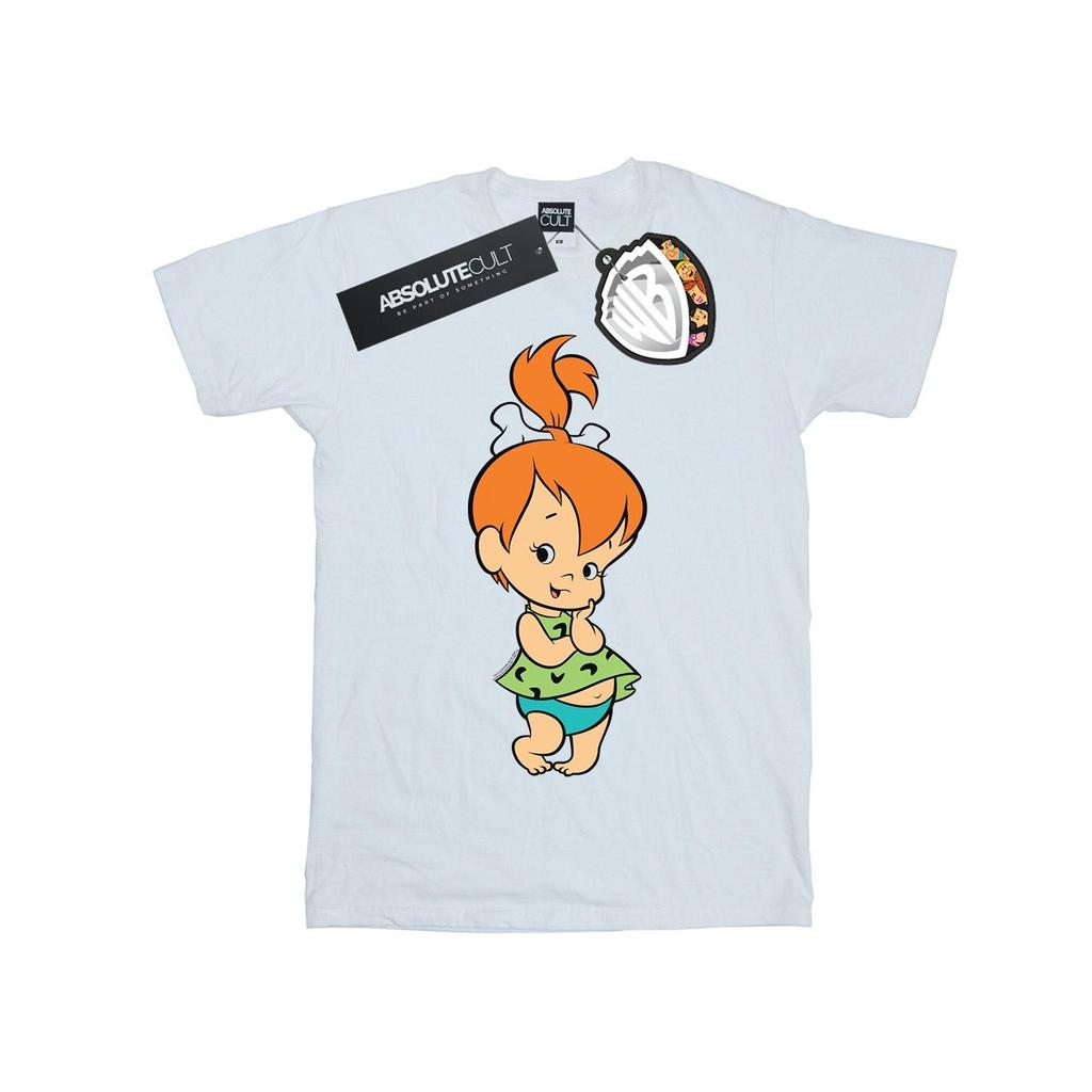 The Flintstones Womens/Ladies Pebbles Flintstone Cotton Boyfriend T-Shirt