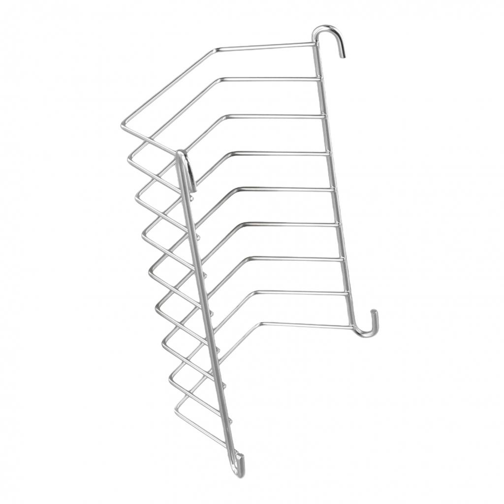 Подставка для тостов из нержавеющей стали на 8 слотов, подставка для демонстрации хлеба, инструмент для фритюрницы