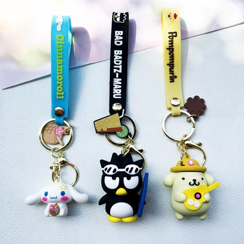 Оригинальный брелок Hello Kitty Силиконовый Милый Мультяшный Аксессуар Для Подарков И Сумок