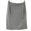 Made In Japan Wool Midi Length Skirt 2 Gray Women Used