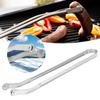 Stainless Steel Food Tongs,New BBQ Sausage Turning Tongs for Grilling Camping Cooking,Multi-Purpose Kitchen Clamp for Steak