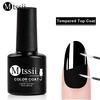 7ml  Tempered Enhance Semi Permanent Base Coat Matte Top Coat No Wipe Soak Off UV Gel Polish