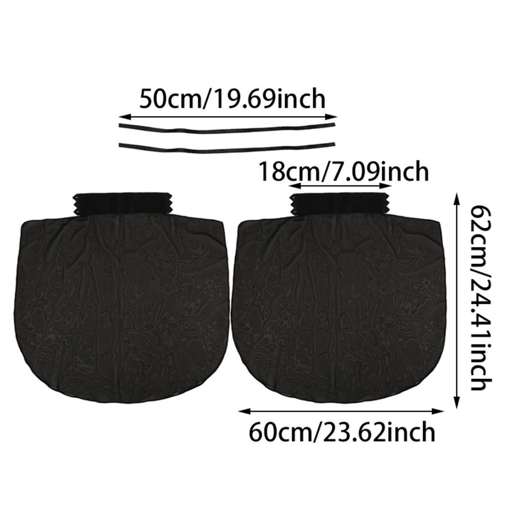 1 пара съемных расклешенных рукавов невеста элегантные однотонные шифоновые длинные перчатки преувеличенные танцевальные рукава свадебное платье для выступления костюмные аксессуары