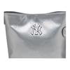 MLB 26 Spring Collection Sweet Cool Bow Diamond Monogram Pattern Faux Leather Shoulder Crossbody Bag Regular Kids Kids bags Silver 7ACRM066N-50SIS