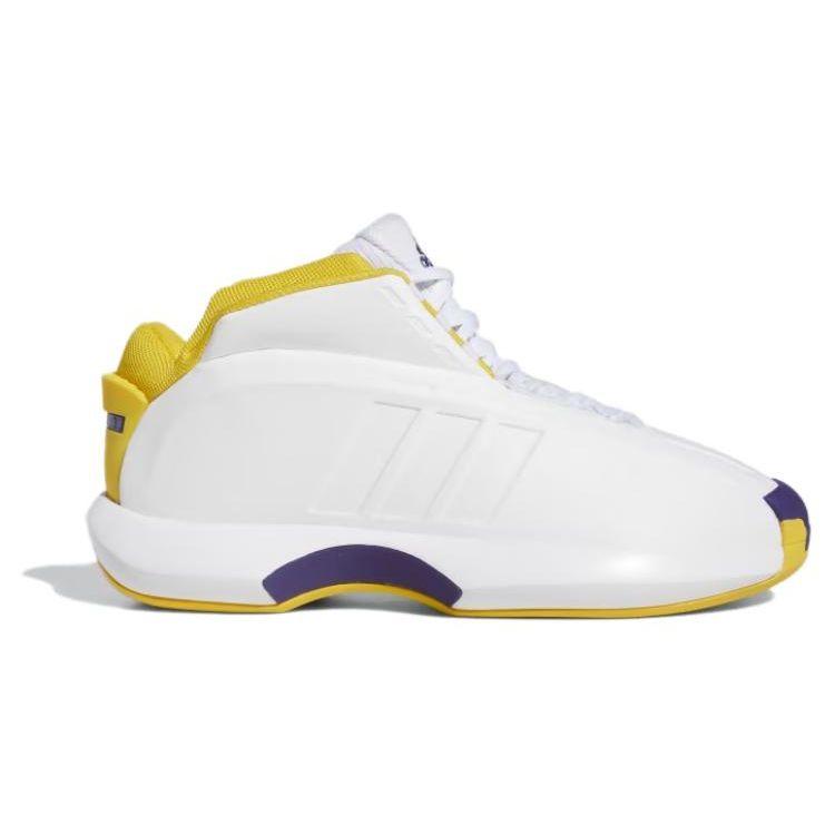 adidas Crazy 1 Lakers Home 2022 Мужские кроссовки White Footwear-White Sunshine GY8947