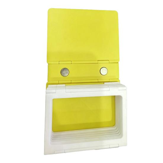 Mini Photo Album with Clear Sleeves Portable Picture Holder for Wallet-Sized Photos Creative Photo Folder Novelty Display for Weddings