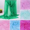 Breathable Shawls Soft Pashmina Summer Silk Scarf  for Women