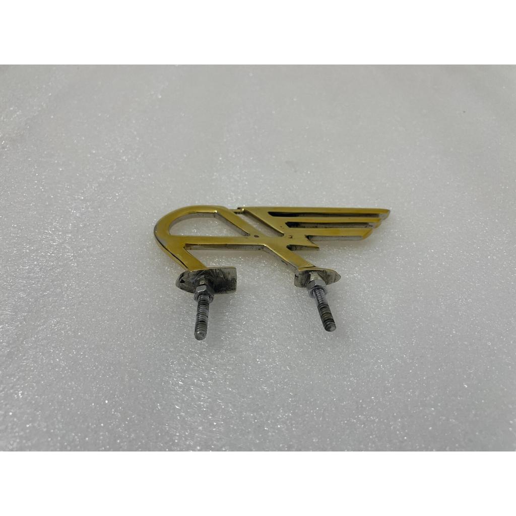 Vintage Austin of England Flying "A" Bonnet Emblem Badge Motif Golden Finish
