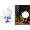 Superhero Cartoon Led Desk Lamp With Energy Saving Light For Kids Bedroom Decor