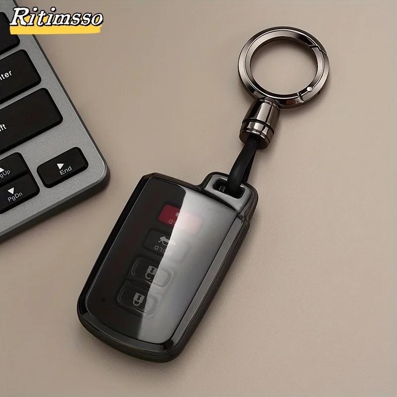 Новый чехол для дистанционного ключа автомобиля из ТПУ для Toyota Corolla Camry RAV4 Highlander Auris CHR Avalon Land Cruiser Protected Fob Bag