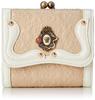 Anna Sui Serpent Bifold Gold Wallet, Women's,