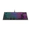 Компактная механическая RGB USB игровая клавиатура ROCCAT Vulcan TKL, модель с японской раскладкой JP, тихие линейные переключатели, без цифрового блока, немецкий дизайн (Красный эквивалент)