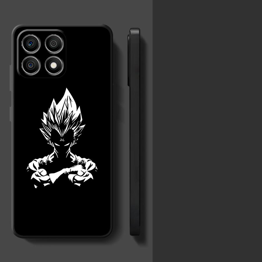 Dragon Ball Goku Vegeta Case for Honor X9a X7b X6 X7c X6a X8c Magic5 Lite X7 X9c 90 Pro 70 X9b 8X X5b X8a X8 X8b Black Soft