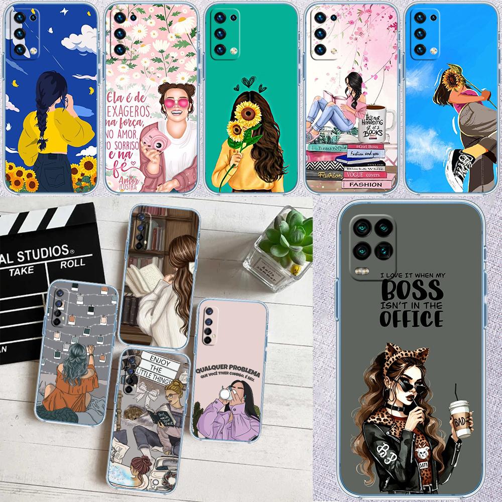 IK36 Girl Coffee Book Aesthetics Case for Motorola E13 E15 E20 E22 E22I E22S E30 E32 E40 E7 E7I G Plus Power Play Stylus G22 G14