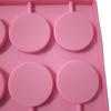1 Pcs Ice Cookie Biscuit Mold Pan Silicone Cake Molds Pudding Jelly Candy Cake Chocolate Soap Bakeware Round Lollipop Mould