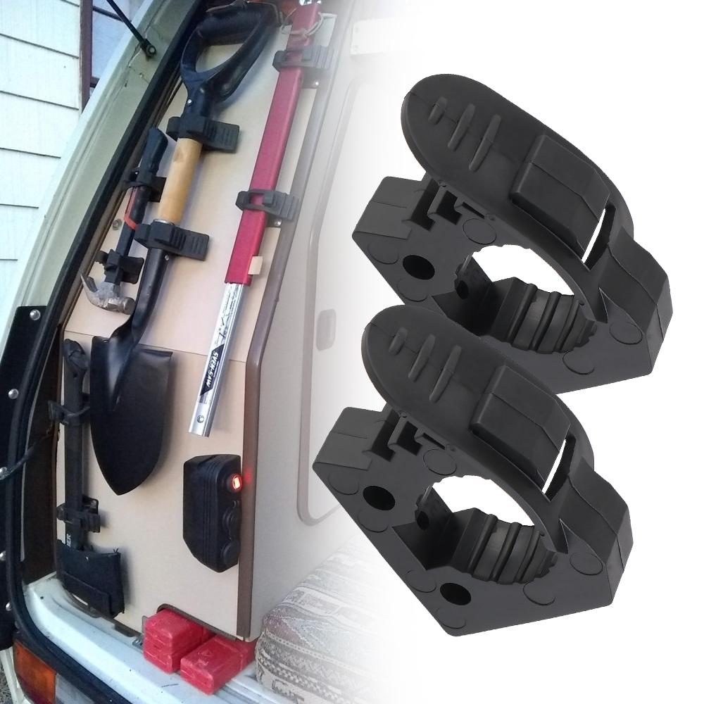 Резиновое крепление-зажим подходит для инструментов диаметром 1"~1.5" 2 шт. Держатель для рукоятки Резиновый держатель для рукоятки Крепление-зажим Кронштейн Держатель для лопаты Крепление Быстросъемное