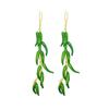 Artificial Vegetables String Simulated Vegetable Garland Realistic Decorative Fake Veggies for Home Farmhouse Kitchen Farm Party Wall Decoration