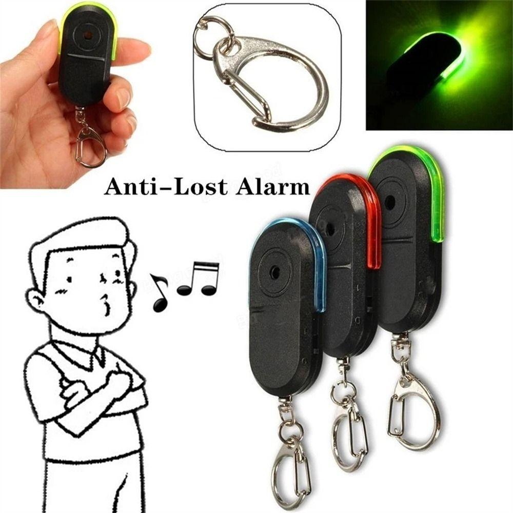 Whistle  Keychains Whistle Sound Loss Preventer Key Finder Anti-Lost Alarm Locator Keychain