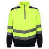 Mens Hi-Vis Quarter Zip Top