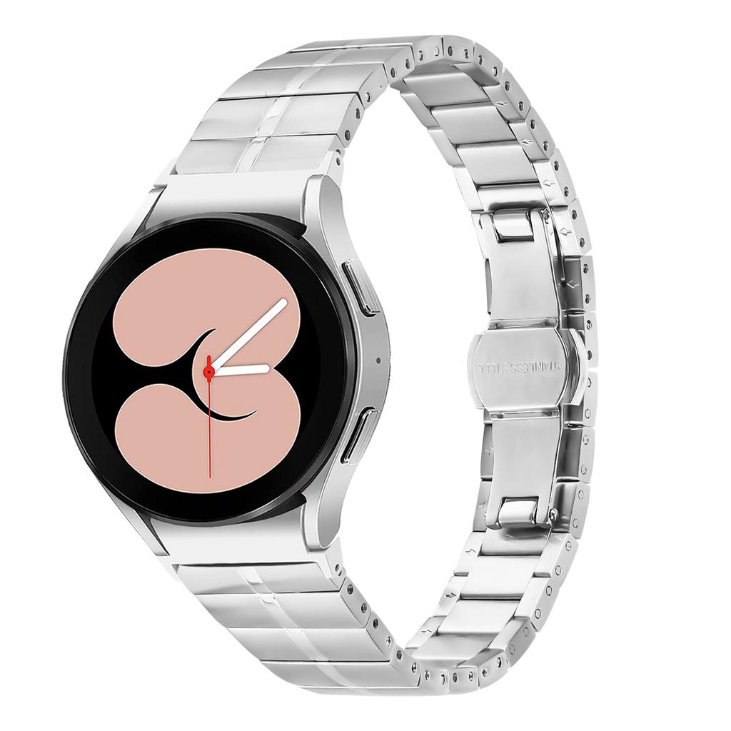 Для Samsung Galaxy Watch FE 40мм/Watch4/Watch 5 Pro Active Ремешок для умных часов из нержавеющей стали