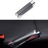 New 1pc Universal Car Handbrake Cover Carbon Fiber Auto Grips Protector 12.5x3x2.5cm