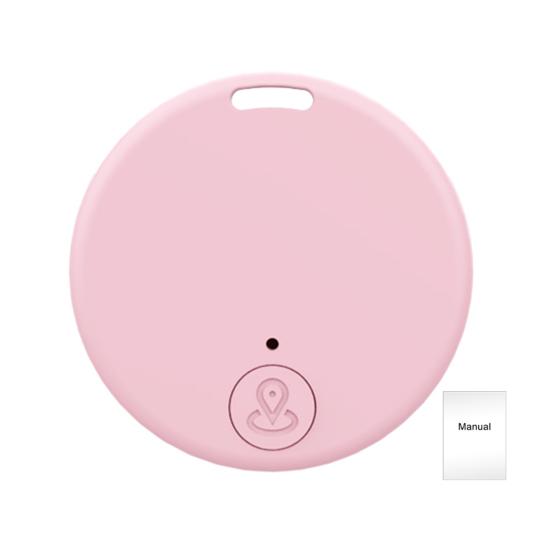 Круглый GPS-трекер с поддержкой Bluetooth, портативный, для ключей, кошелька, багажа, питомцев, искатель предметов, локатор, водонепроницаемый, двусторонняя сигнализация, устройство слежения против потери