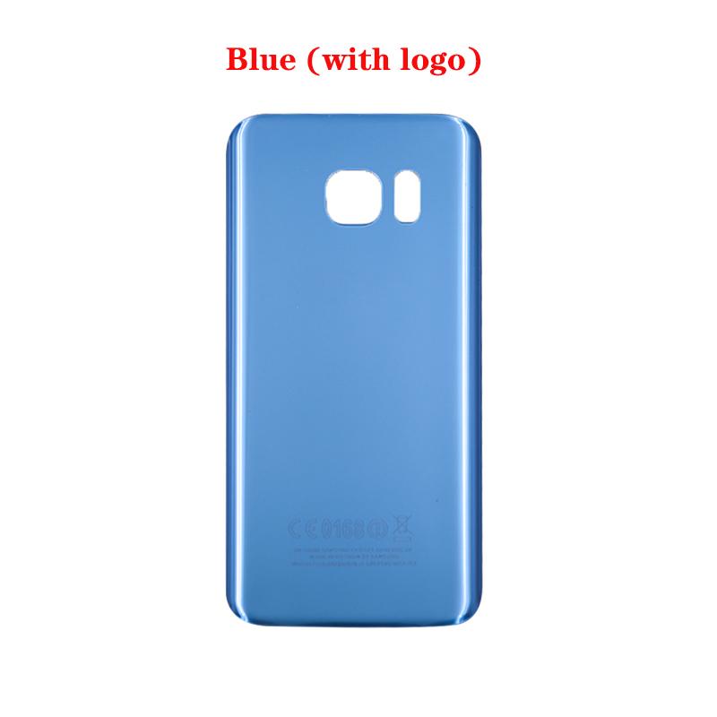 Новая задняя часть для Samsung Galaxy S7 G930, запасные части для задней двери, стеклянный корпус батареи с камерой