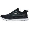 Athletics Fabric Low-Top Marathon Running Shoes Women Sneaker Black A12W022107FRA