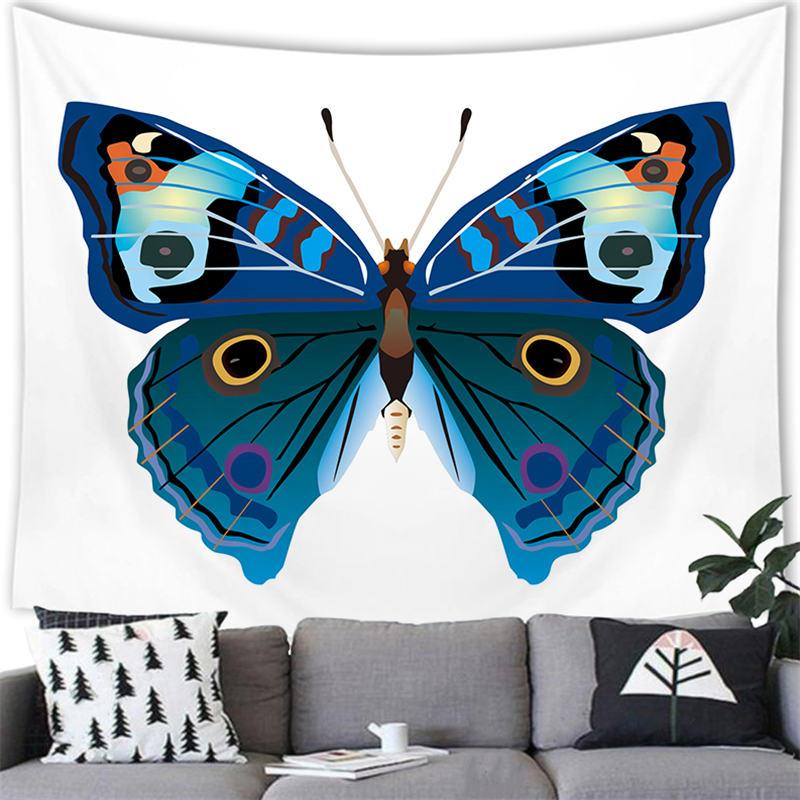 Красивый гобелен с бабочкой, бабочка, такси, настенный домашний декор, фон, гобелен с бабочкой, настенный