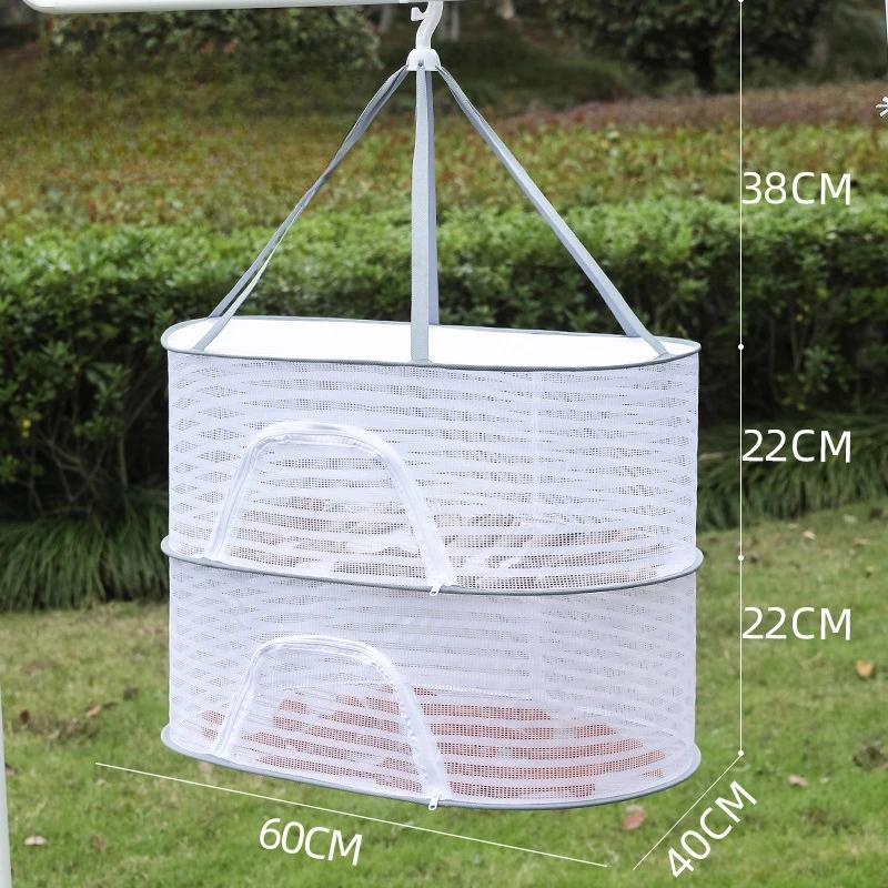 Многослойная подвесная сетка для сушки одежды, подвесная сушилка для одежды, складная сетка для сушки сухих товаров, сушка соленой рыбы, артефакт для сушки, аксессуары для дома