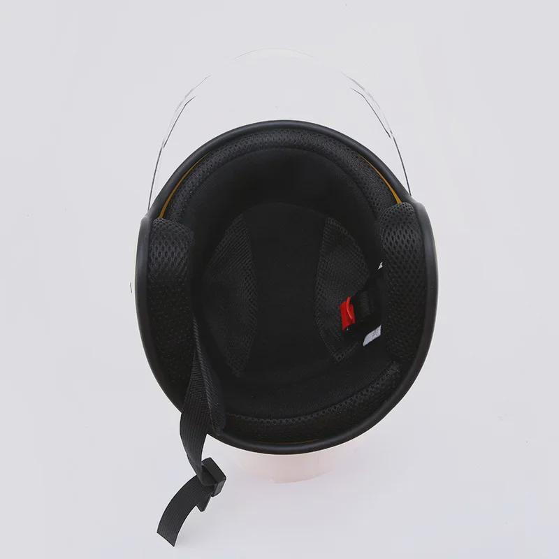 Унисекс зимний защитный полушлем для электромобилей и мотоциклов