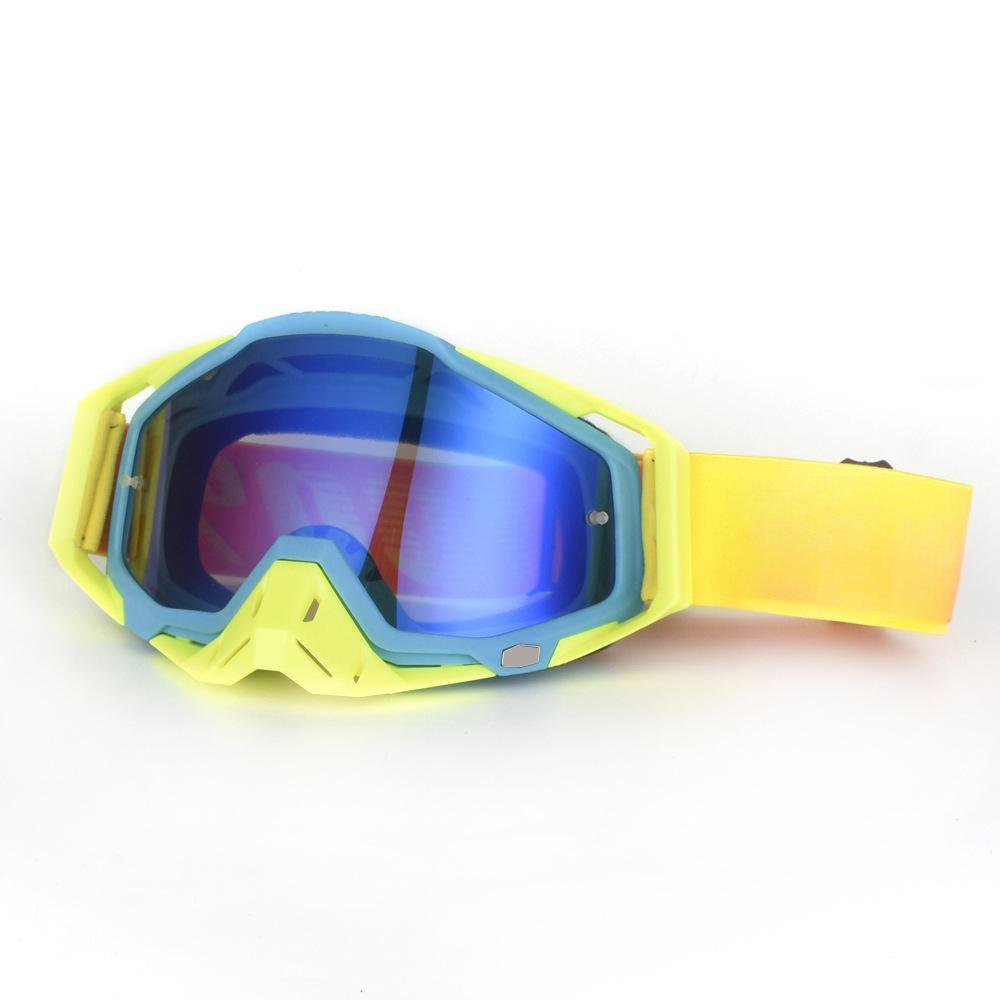 Мотоциклетные очки, внедорожные очки, очки для горного велосипеда/квадроцикла/мохера, маска, съемные линзы, защита от ветра и ультрафиолета, для езды на велосипеде.