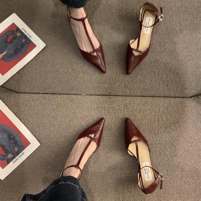 Знаменитый темперамент туфли на высоком каблуке женские лакированные кожаные туфли Мэри Джейн маленькие кожаные туфли на высоком каблуке сандалии