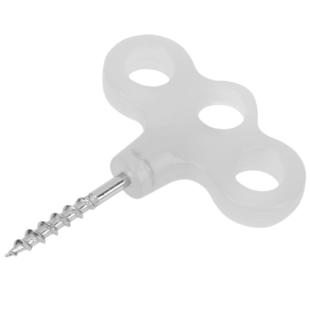 10 Pcs Glowing Tent Pegs Stainless Steel Screw Pegs Durable Ground Pegs Hiking