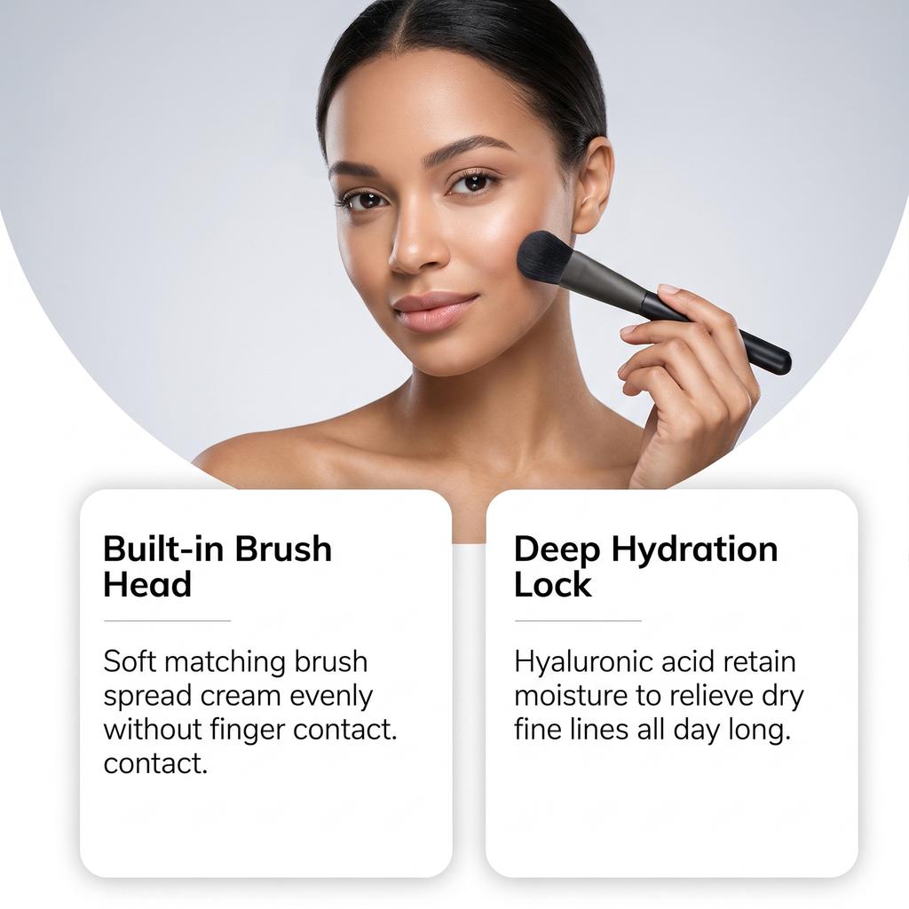 Smooth Facial Care Cream: Lightweight, moisturizing, gentle and nourishing, provides daily comfort, freshness, and delicate care for facial skin