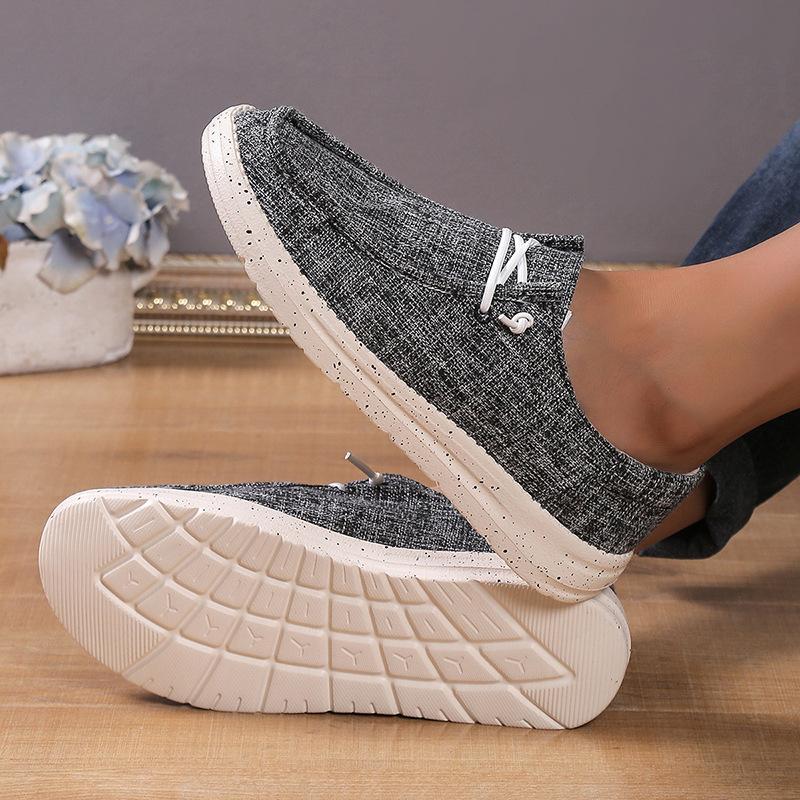 Летние большие размеры легкие амортизирующие дышащие мокасины мужские однопедальные ленивые парусиновые повседневные туфли