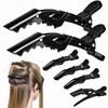 6Pcs Black Alligator Hair Clips Colorful Hairdressing Hair Grip  Hair Styling Tools