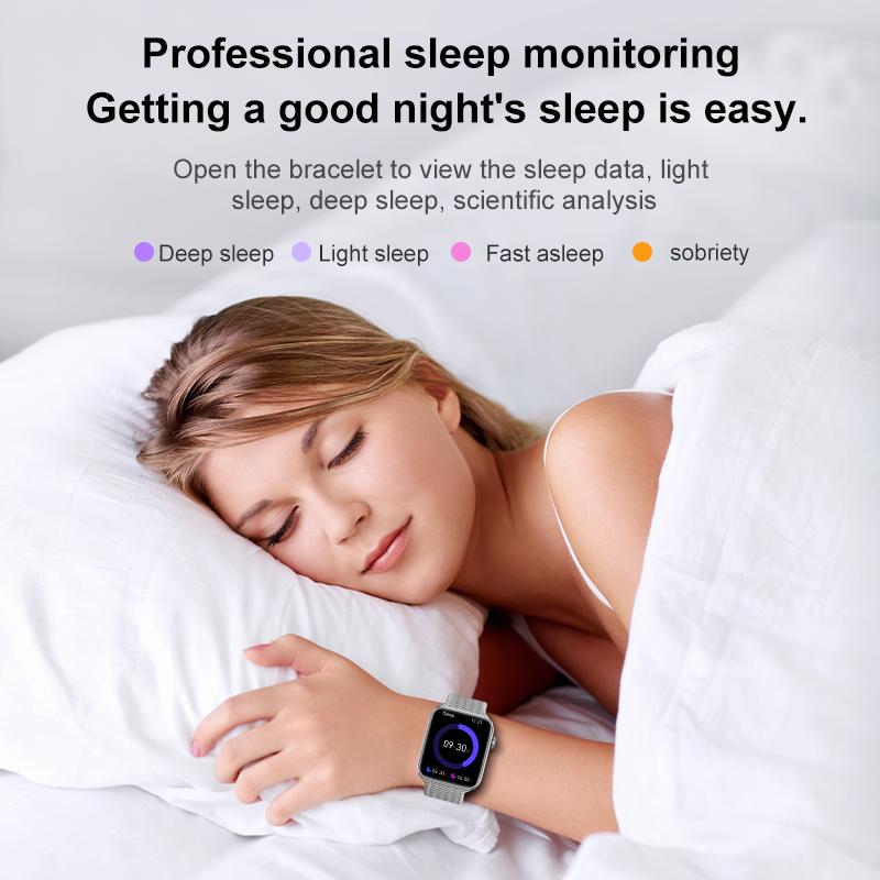 YurKem IWO Series 7, Bluetooth, умные часы с вызовом, водонепроницаемые, для мужчин и женщин, спортивный фитнес-трекер, умные часы